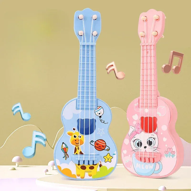 Kids Toys Under £5 - Mainan Musik Ukulele Anak 4 Senar,
