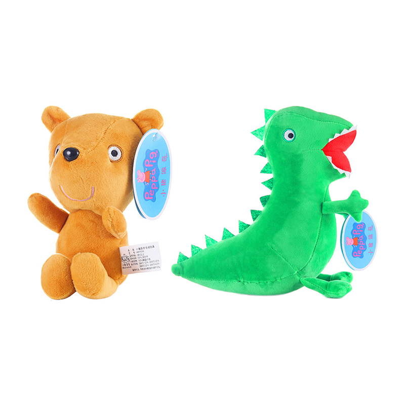 Dinosaur Figurine Set - Peppa Pig mewah mainan anak-anak babi