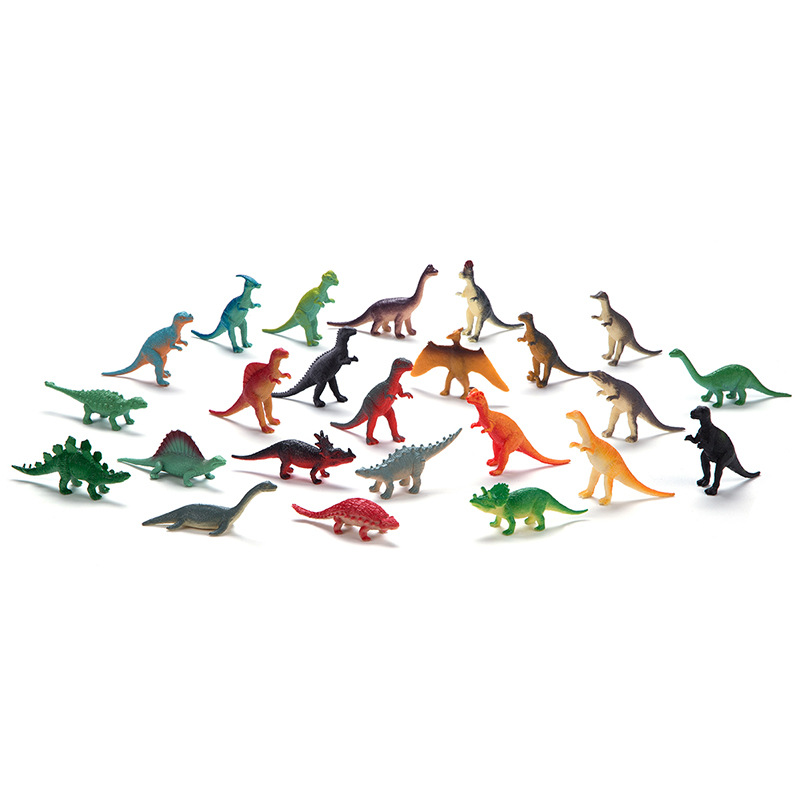 Dinosaur Figurine Set - 24 Buah Set Model Dinosaurus PVC
