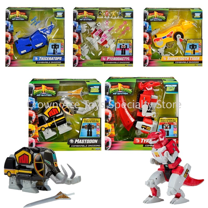 Kids Toys Under £5 - Playmates Power Rangers Re-Ignition Combinable Set