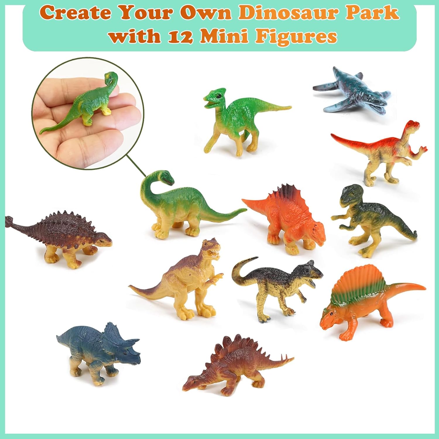 Set Mainan Kendaraan Pengangku - Dinosaur Figurine Set ulasan dan harga
