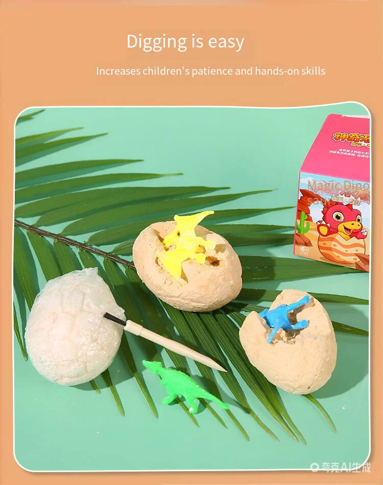 Kit Penggalian Telur Dinosauru - Dinosaur Figurine Set ulasan dan harga