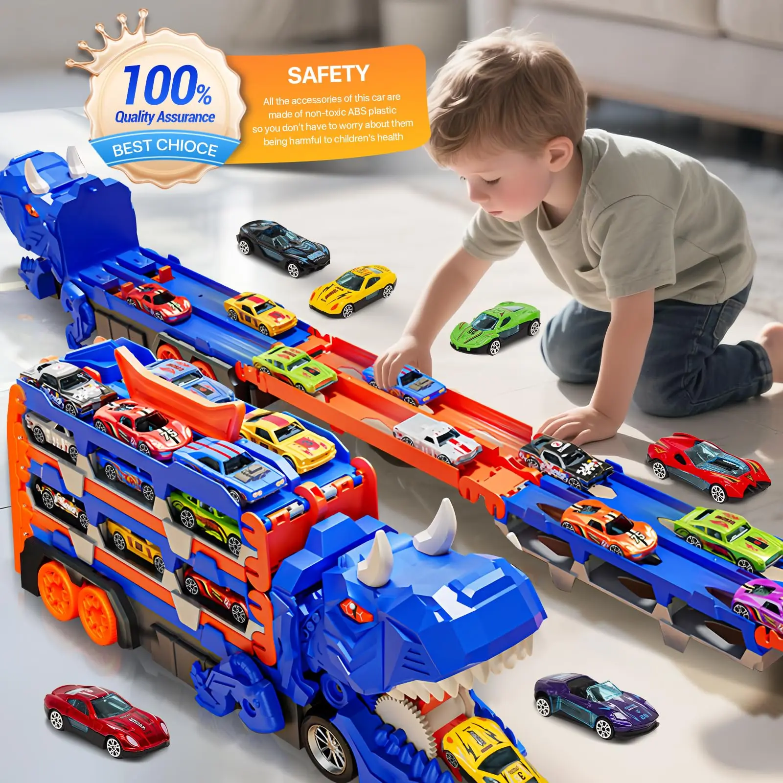 Truk Pengangkut Dinosaurus Mai - Dinosaur Figurine Set ulasan dan harga