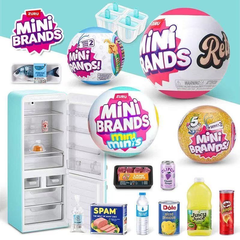Set Mainan Kulkas Mini LED Men - Play Kitchen Set ulasan dan harga