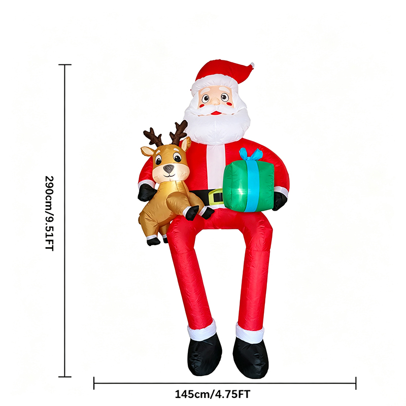 Santa Claus yang Dapat Diduduk - Kids Toys Home ulasan dan harga