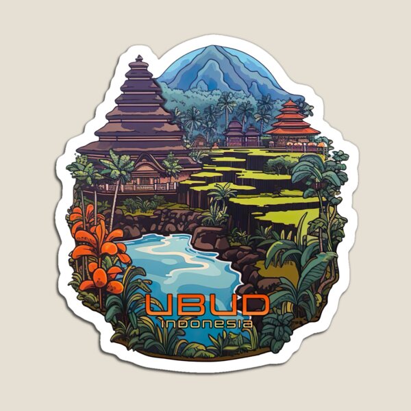Ubud Bali Indonesia Magnet Mai - Kids Toys Indonesia ulasan dan harga