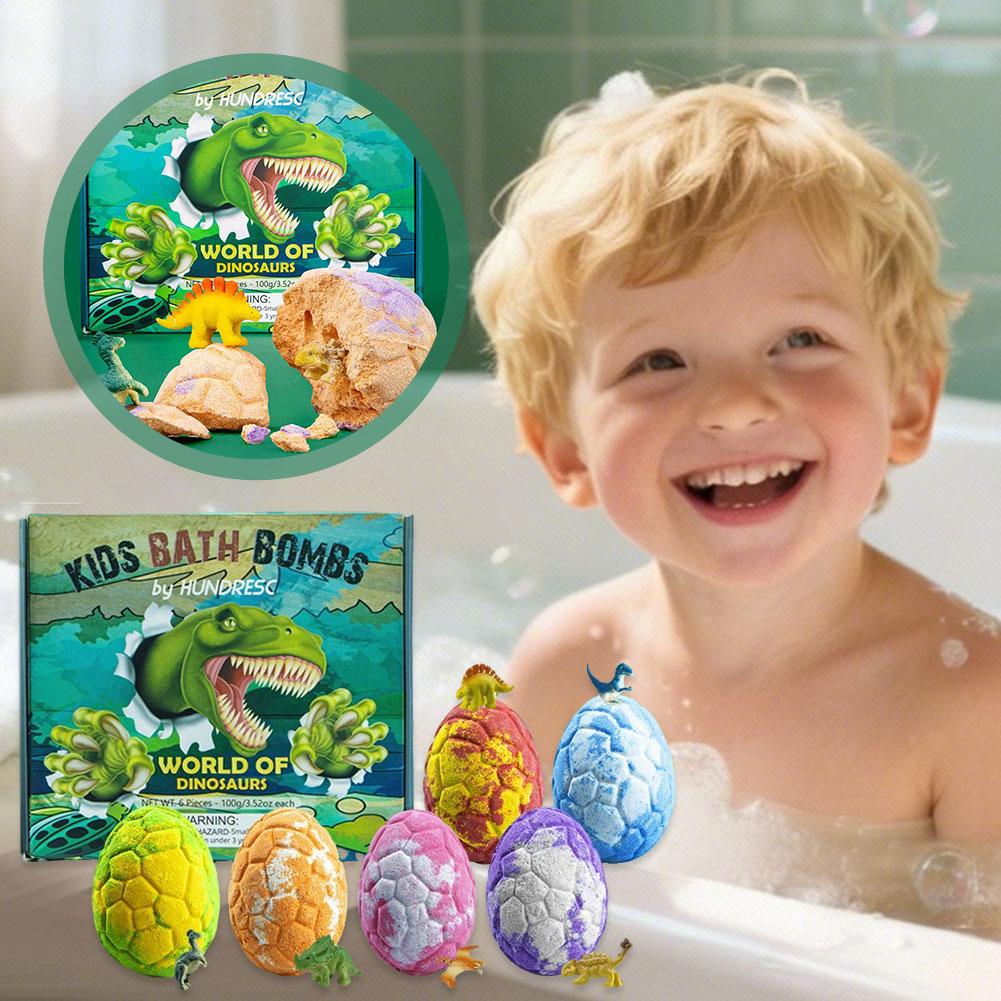6 Buah/Set Bom Mandi Petualang - Dinosaur Figurine Set ulasan dan harga