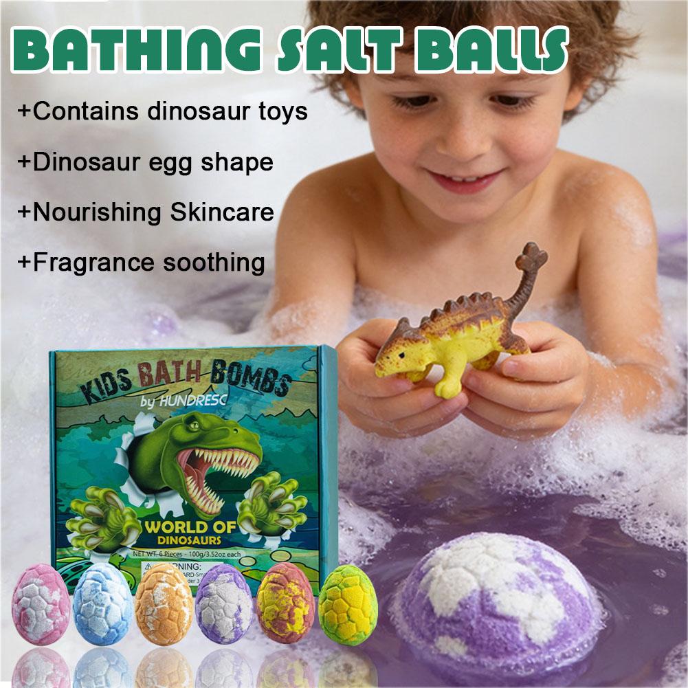 6 Buah/Set Bom Mandi Petualang - Dinosaur Figurine Set ulasan dan harga