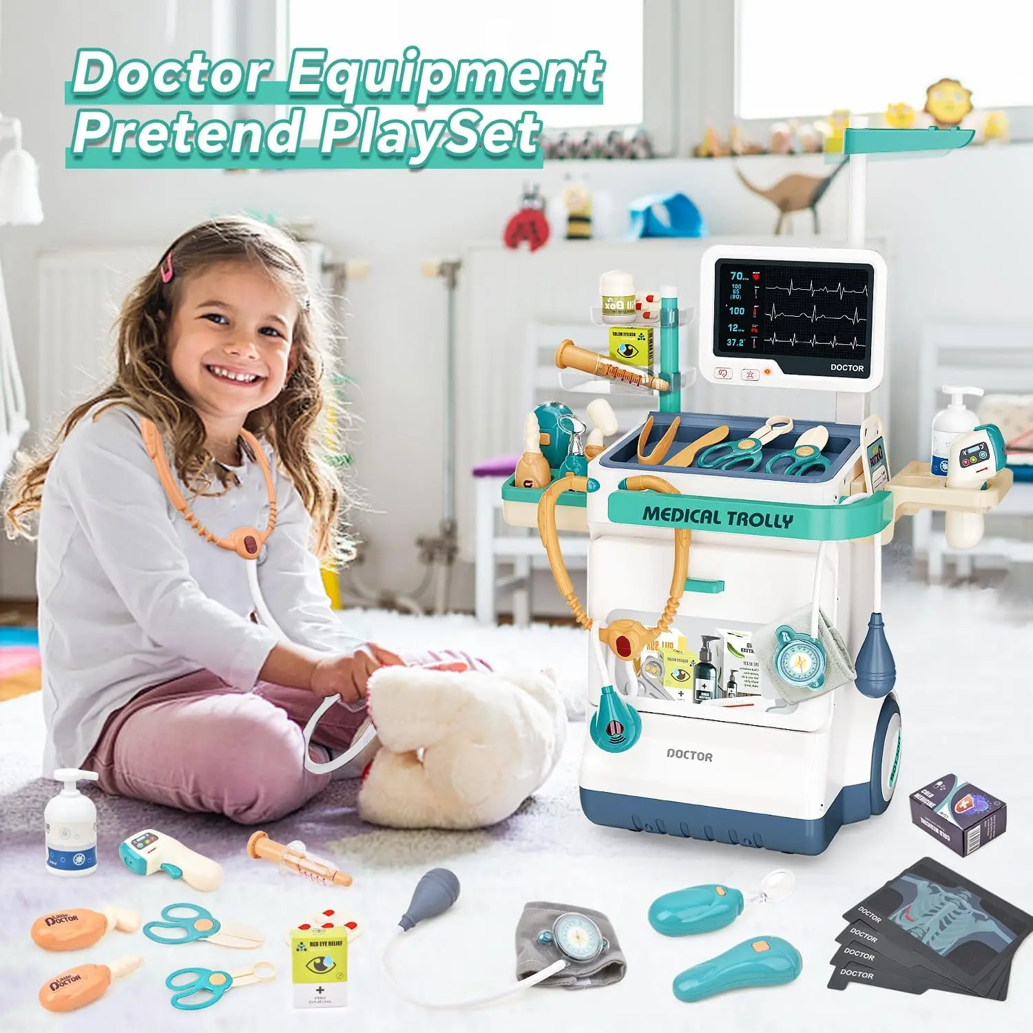 Perlengkapan Dokter Mainan Ana - Kids Xray Toys ulasan dan harga