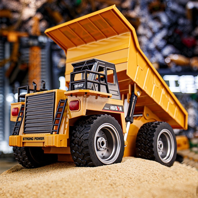 Huina 1534 Truk Dump RC Skala  - Kids Toys Channel ulasan dan harga