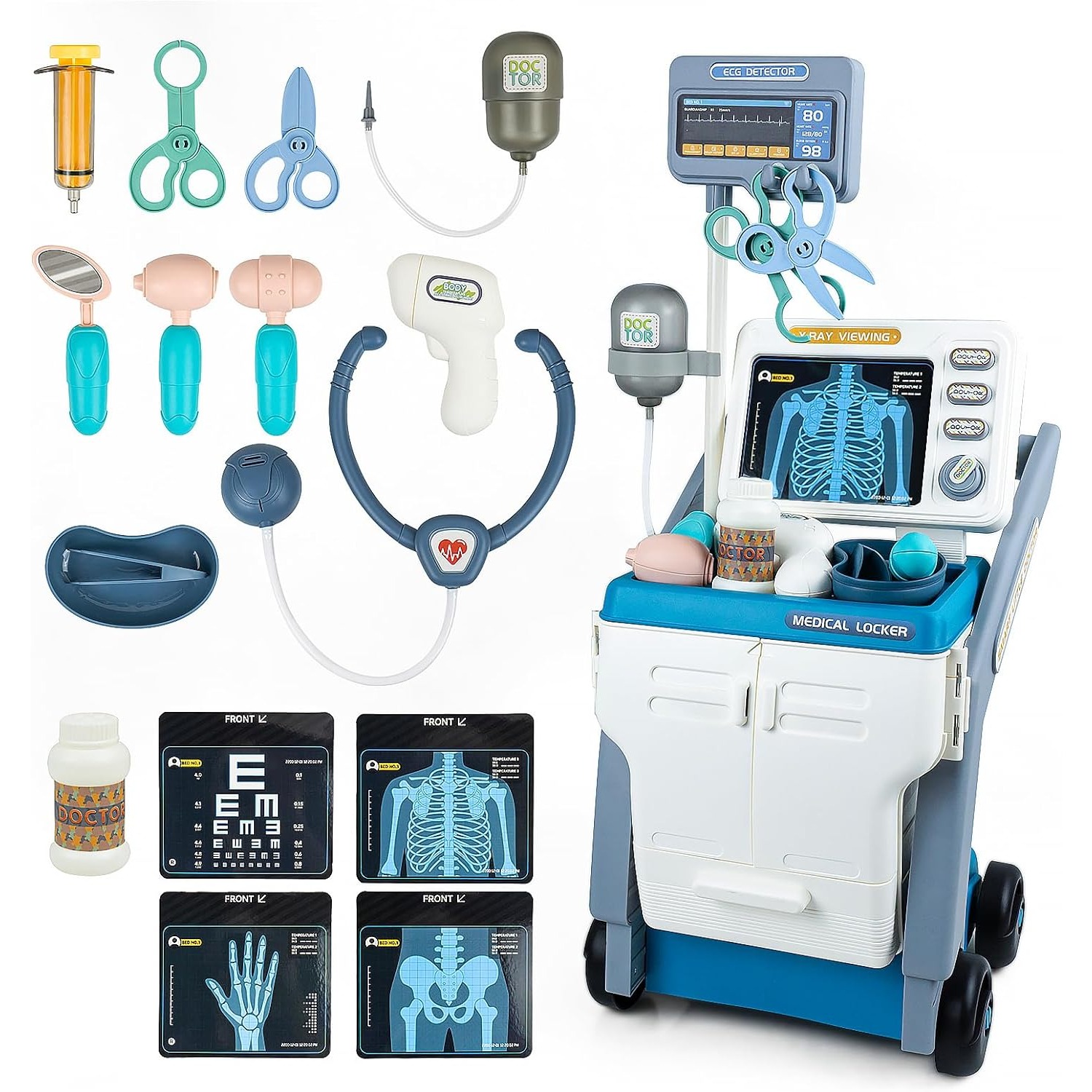 Mainan Kit dokter, mainan Kit  - Kids Xray Toys ulasan dan harga
