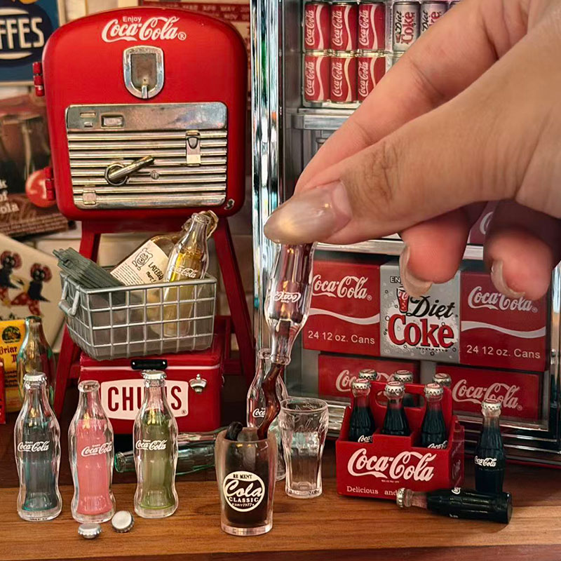 Set Botol Susu Mini Cola 6 War - Play Kitchen Set ulasan dan harga
