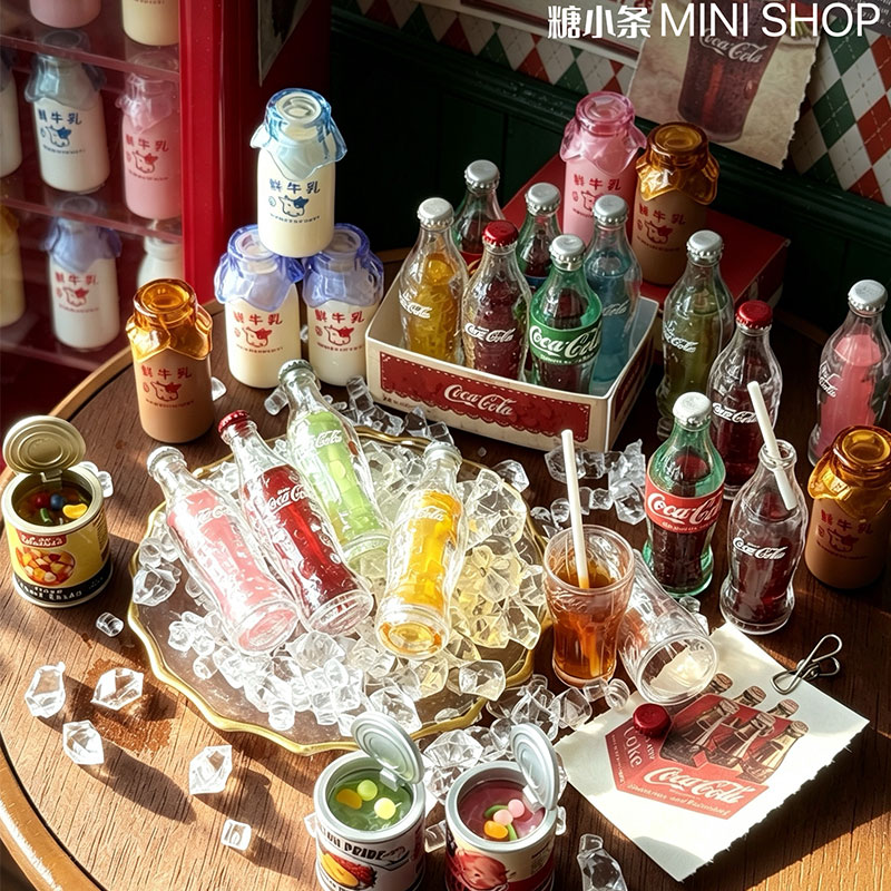 Set Botol Susu Mini Cola 6 War - Play Kitchen Set ulasan dan harga