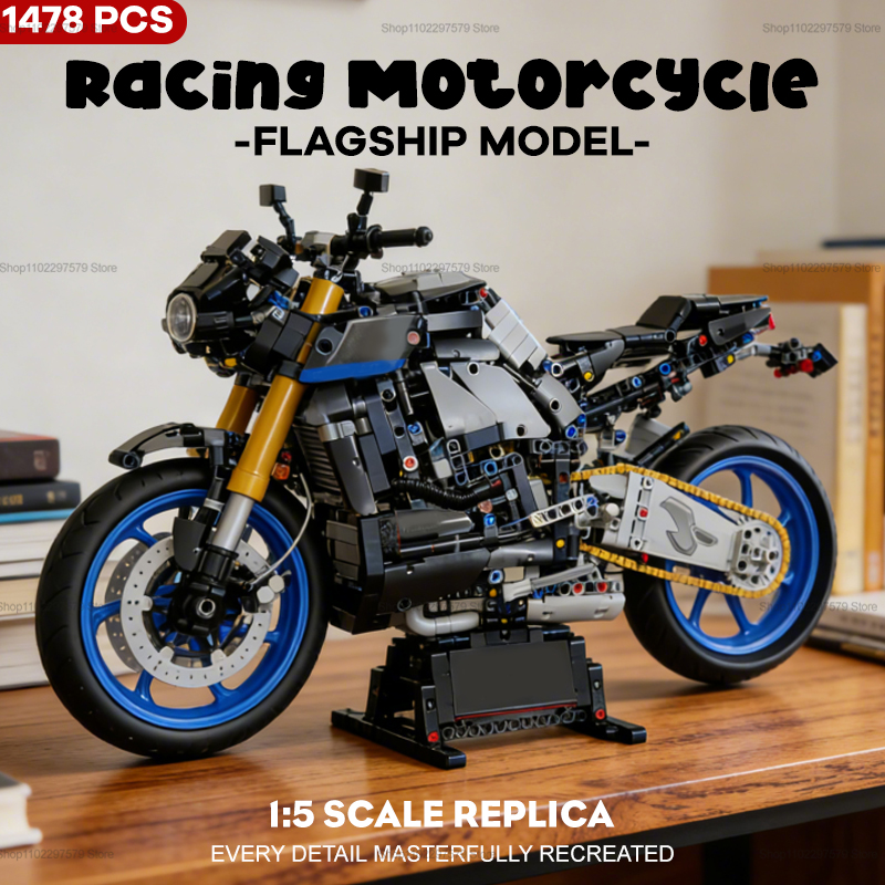1478pcs Set Blok Bangunan Moto - Kids Toys Delivery Today ulasan dan harga
