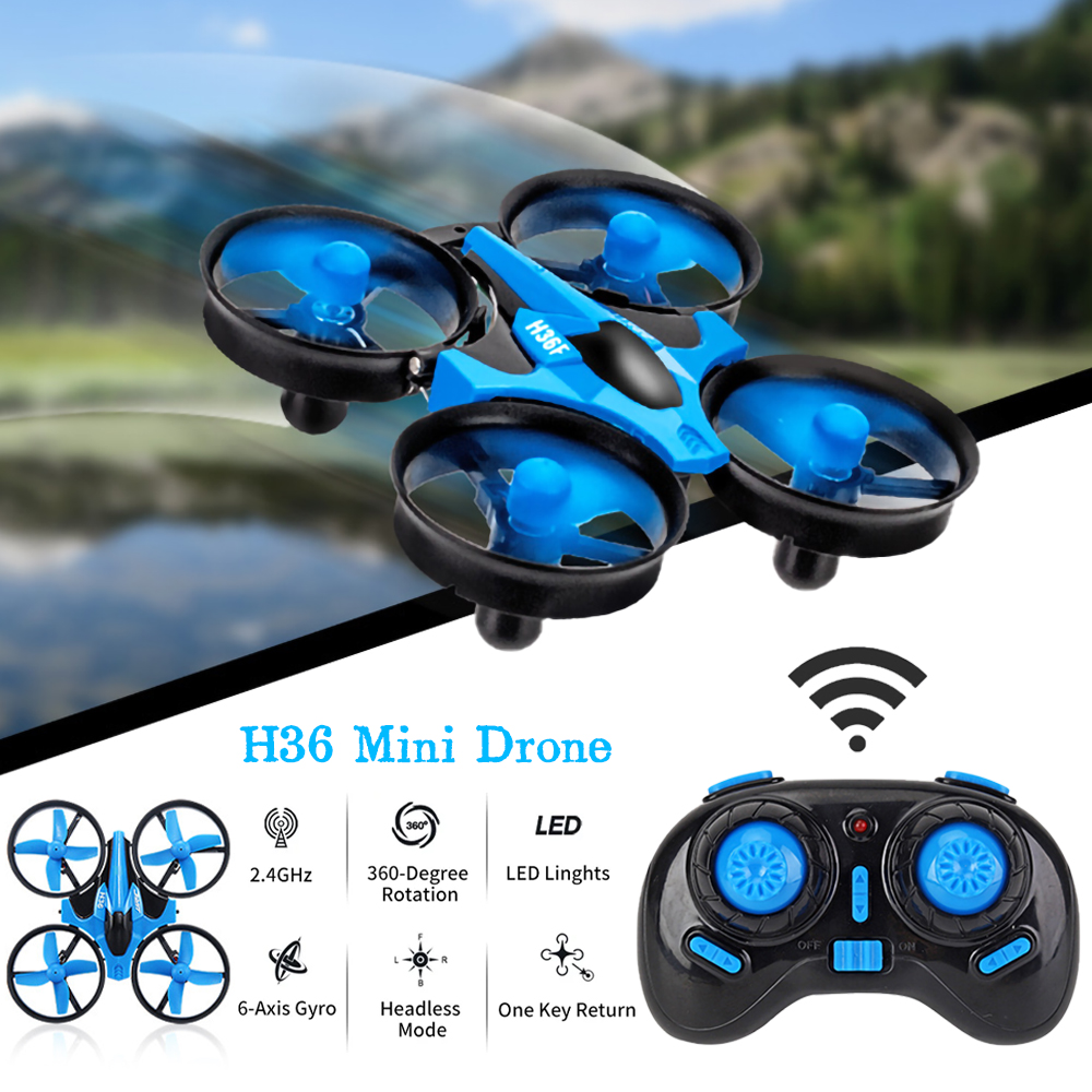 JJRC H36 Mini Drone Rc 4ch 6-A - Kids Toys Helicopter ulasan dan harga
