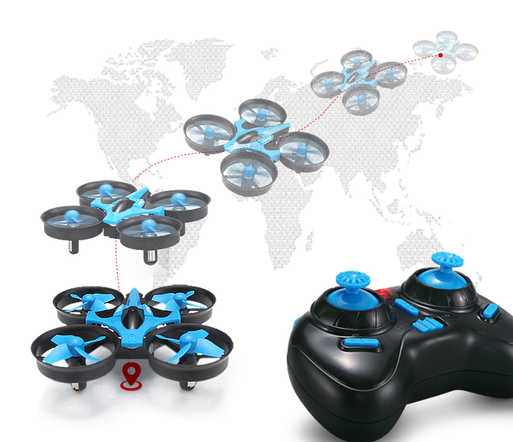 JJRC H36 Mini Drone Rc 4ch 6-A - Kids Toys Helicopter ulasan dan harga