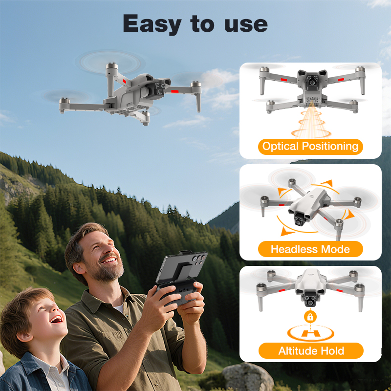 Drone Baru L017 Pro Brushless  - Kids Toys Helicopter ulasan dan harga
