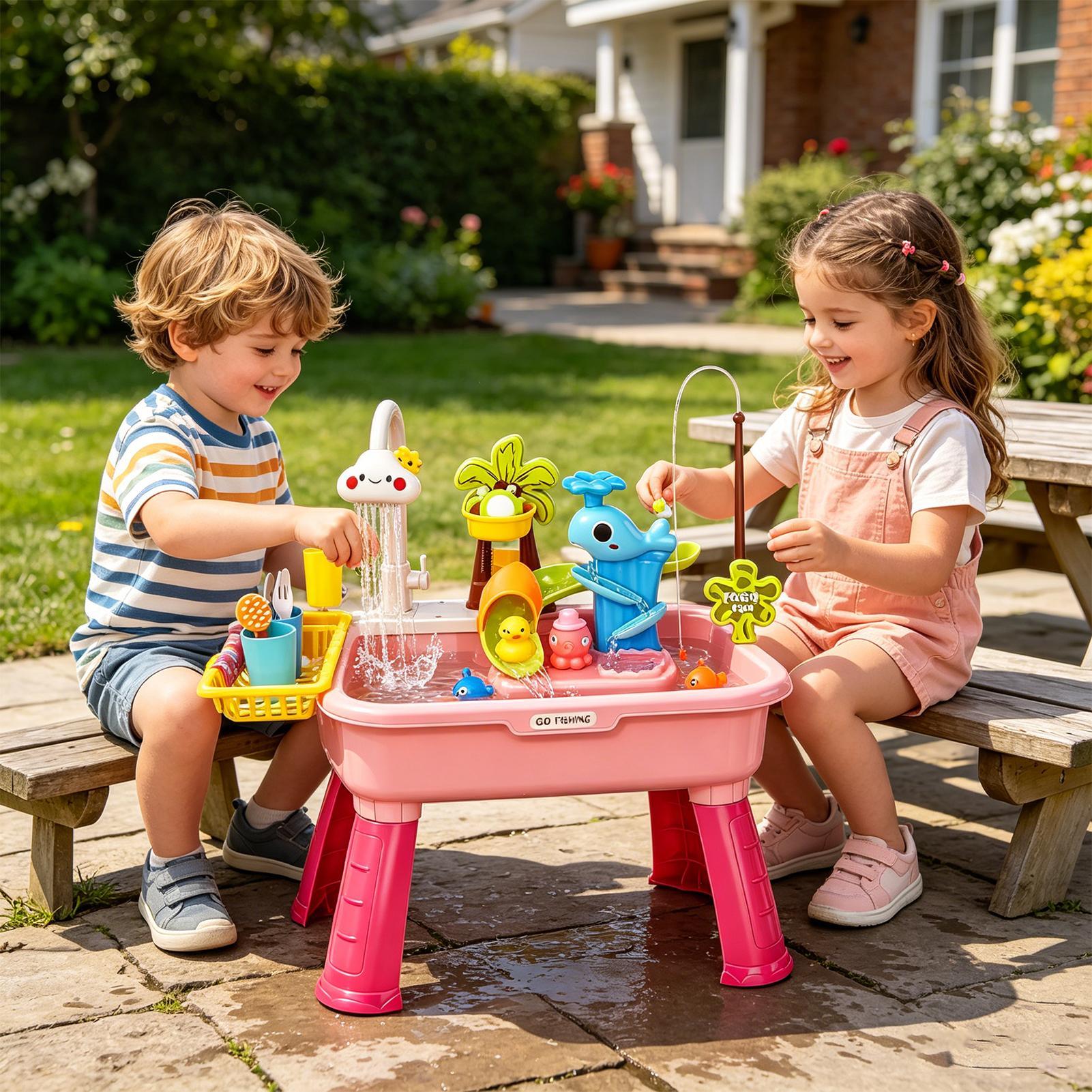 Wastafel Mainan Anak dengan Ai - Play Kitchen Set ulasan dan harga