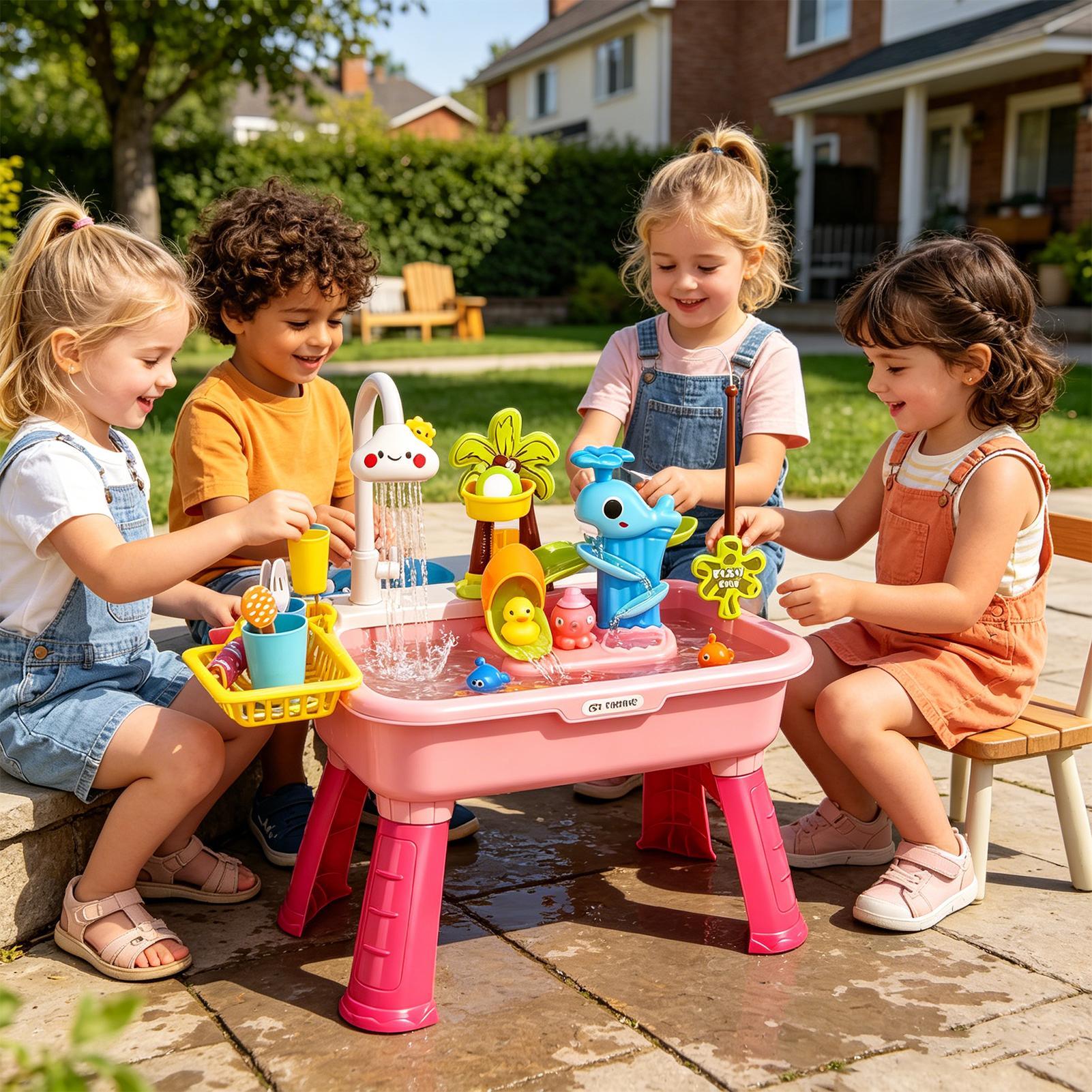 Wastafel Mainan Anak dengan Ai - Play Kitchen Set ulasan dan harga