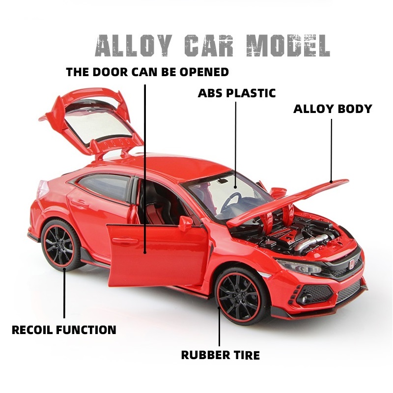 Honda Civic Type R JDM Simulas - Kids Toys Car ulasan dan harga